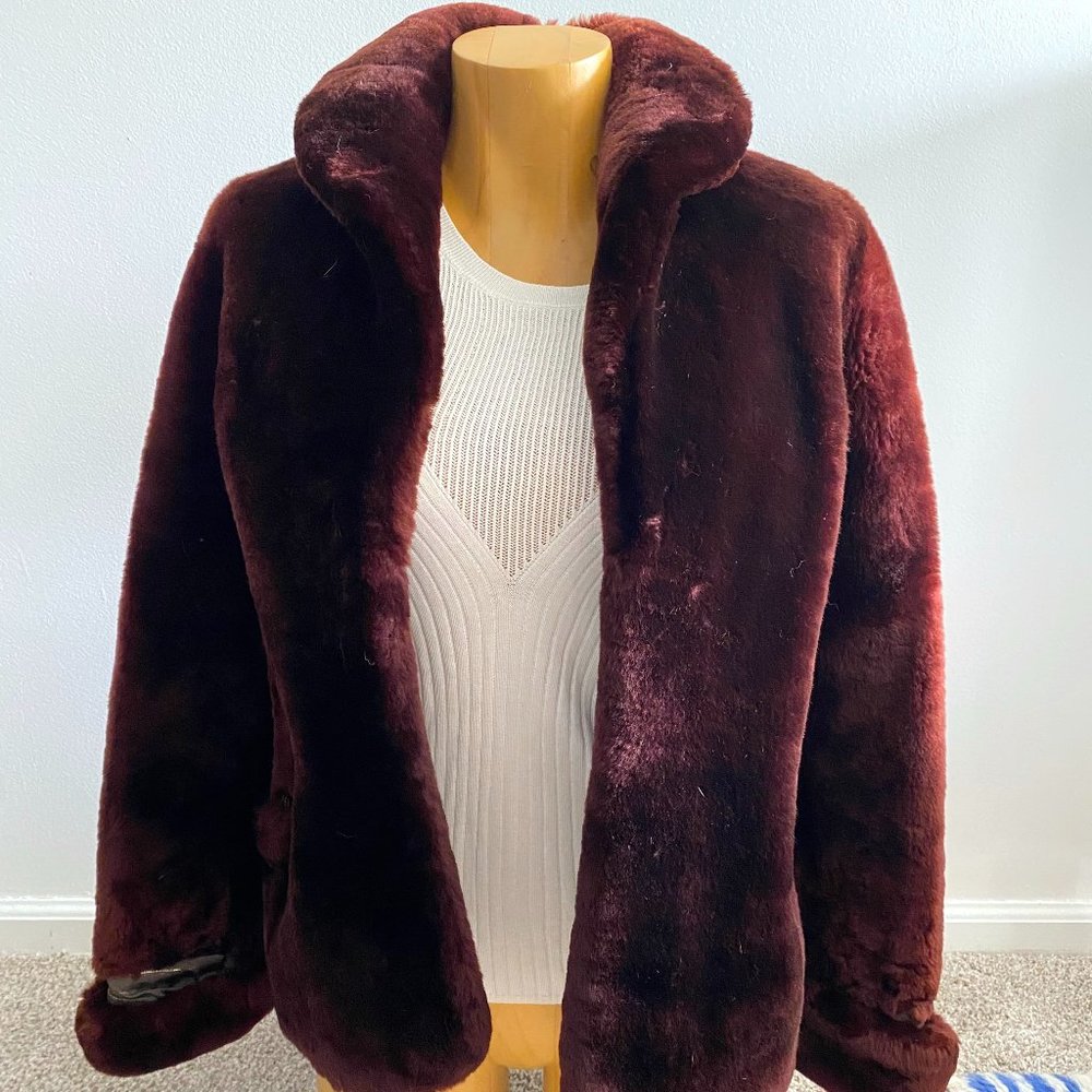 Vintage Brown Fur Coat